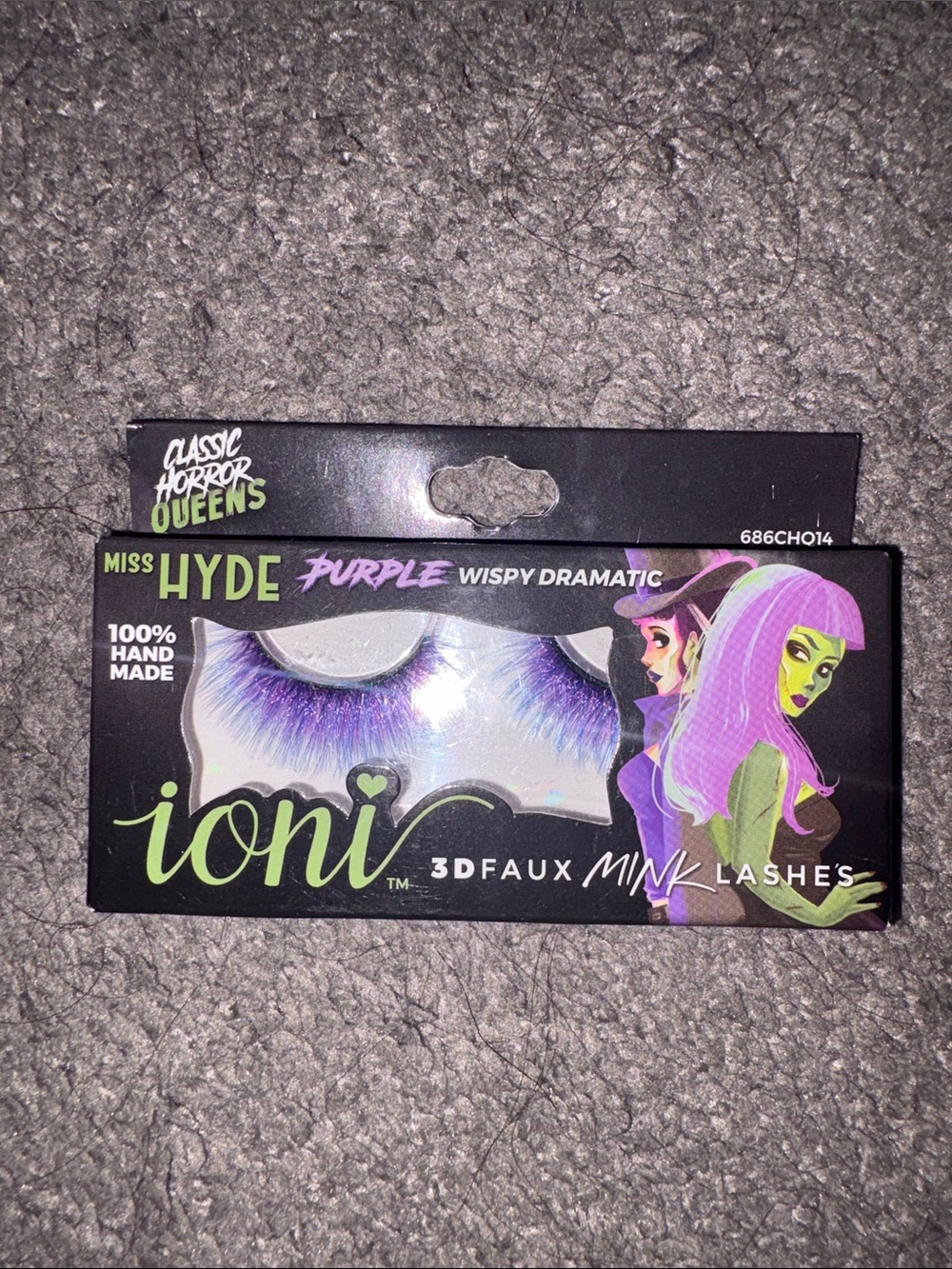 Ioni Miss Hyde Purple Wispy Dramatic 3D Faux Mink Lashes